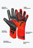 Reusch Raptor Pro 5660111 3335 schwarz rot 12